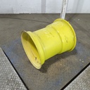 18"W x 16.1"D, John Deere Yellow 6-Hole Flat Plate , 0.38" Offset