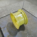 8"W x 14"D, John Deere Yellow 6-Hole Formed Plate , 1.62" Offset