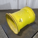 24"W x 22.5"D, John Deere Yellow 8-Hole Flat Plate , -2.25" Offset