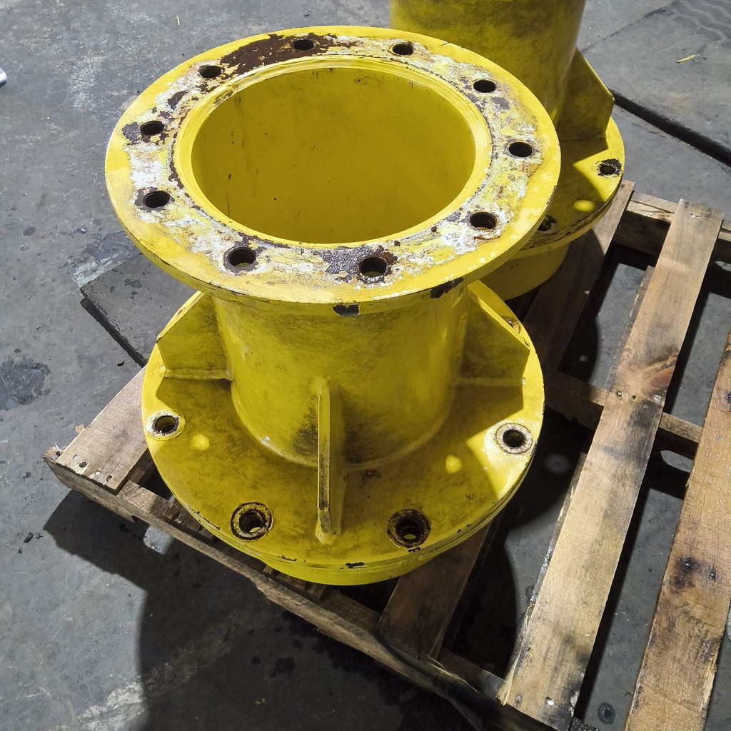 10 to 10-Hole 21.5"L Hub Extension/Triple, John Deere Yellow