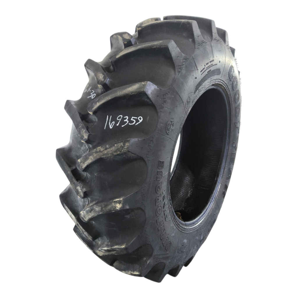 16.9-30 Goodyear Farm Dura Torque R-1 C (6 Ply), 85%