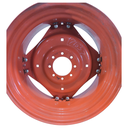 8-Hole Clamp/U-Clamp Style (groups of 2 bolts) Center for 30" Rim, Kubota Orange