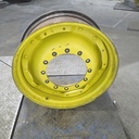 13"W x 34"D, John Deere Yellow 8-Hole Waffle Wheel (Groups of 2 Bolts)