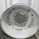 15"W x 34"D, Ford / New Holland White 8-Hole Waffle Wheel (Groups of 2 Bolts)