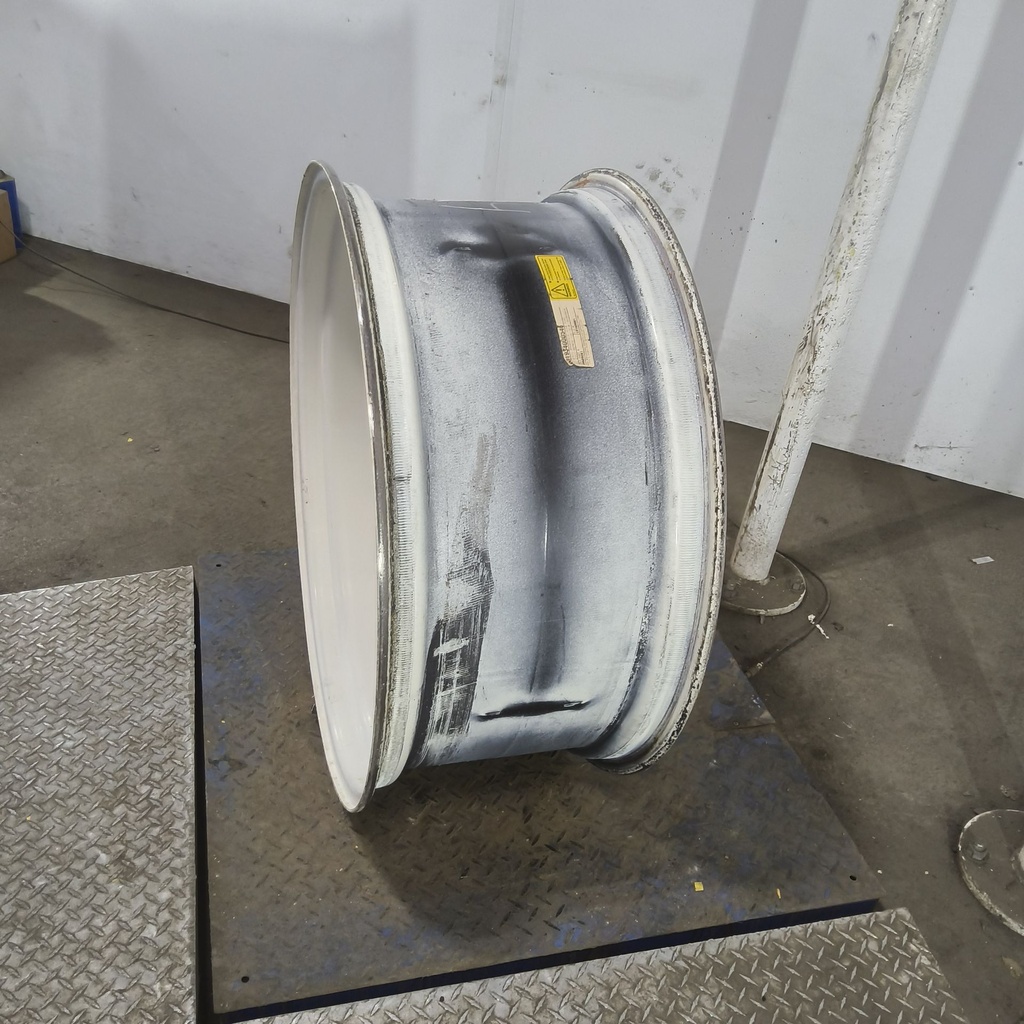 15"W x 34"D, Ford / New Holland White 8-Hole Waffle Wheel (Groups of 2 Bolts)