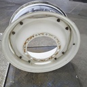 15"W x 34"D, Ford / New Holland White 8-Hole Waffle Wheel (Groups of 2 Bolts)