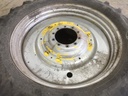 480/80R50 Goodyear Farm DT800 Super Traction R-1W on Case IH Silver Mist 10-Hole Formed Plate W/Weight Holes 60%