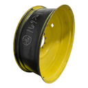 16"W x 46"D, John Deere Yellow 10-Hole Formed Plate , -9.12" Offset