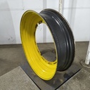 13"W x 46"D, John Deere Yellow 12-Hole Stub Disc , -3.25" Offset