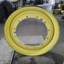 13"W x 46"D, John Deere Yellow 12-Hole Stub Disc , -3.25" Offset