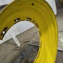 13"W x 46"D, John Deere Yellow 12-Hole Stub Disc , -3.25" Offset