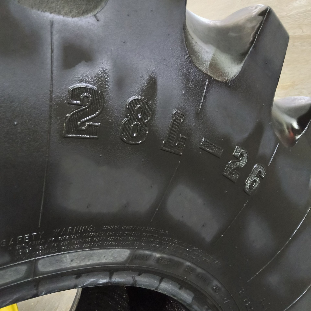 28L-26 Firestone Super All Traction 23 R-1 F (12 Ply), 80%