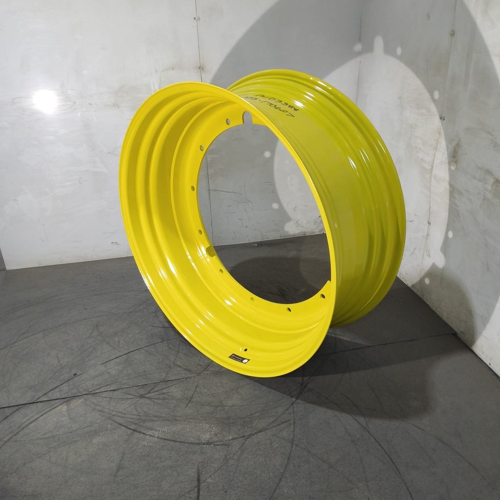 16"W x 42"D, John Deere Yellow 12-Hole Stub Disc , -2.88" Offset