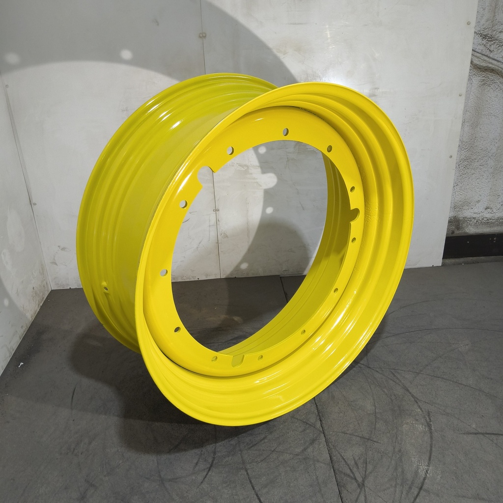 16"W x 42"D, John Deere Yellow 12-Hole Stub Disc , -2.88" Offset