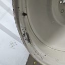16"W x 46"D, Ford / New Holland White 10-Hole Formed Plate , -9.38" Offset
