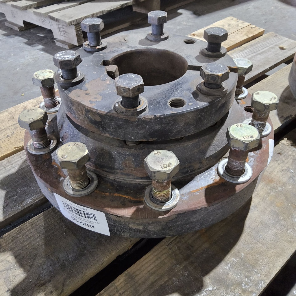 10-Hole Wedg-Lok OE Style, 4.53" (115.01mm) axle, Black