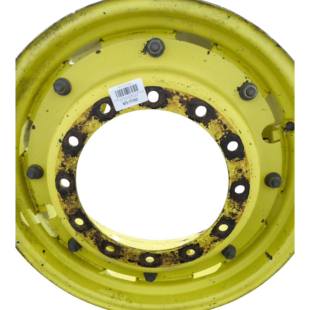 12-Hole Clamp/Loop Style Center for 30" Rim, John Deere Yellow