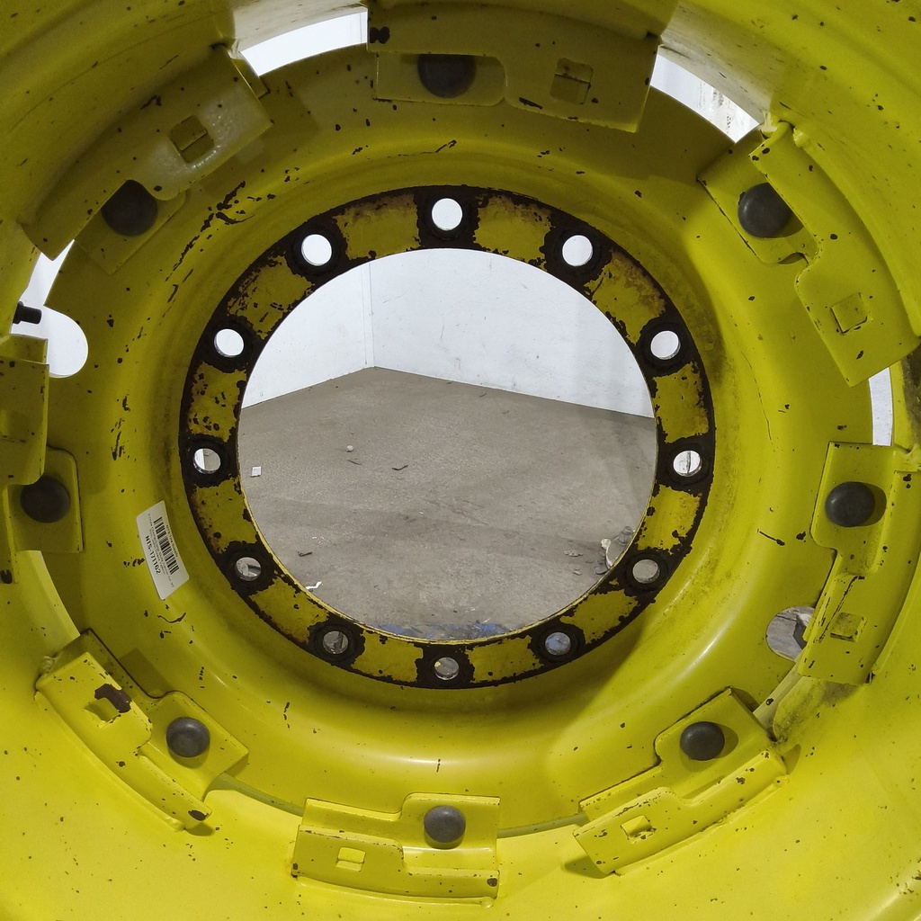 12-Hole Clamp/Loop Style Center for 30" Rim, John Deere Yellow