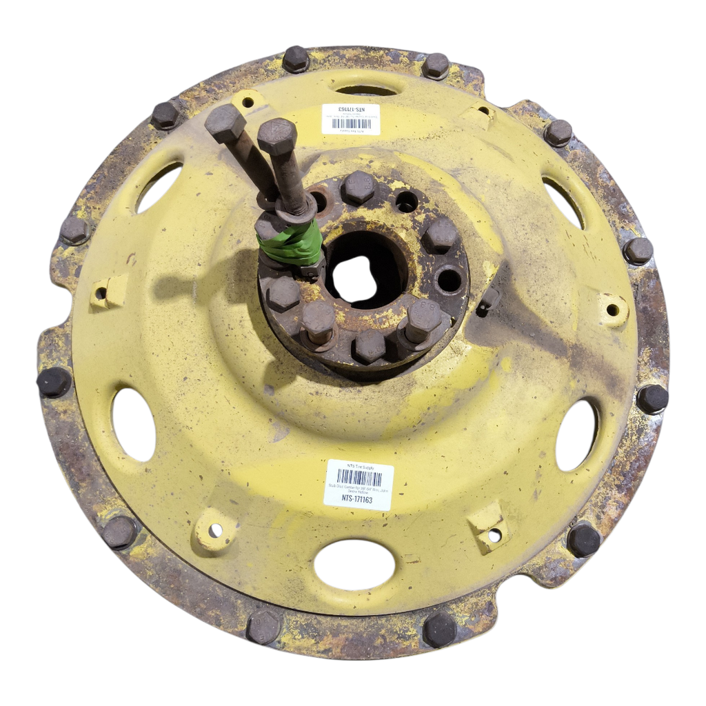 Cast Style Center for 38"-54" Rim, John Deere Yellow