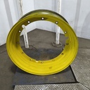 12"W x 38"D, John Deere Yellow 12-Hole Stub Disc , 1.88" Offset