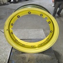 12"W x 38"D, John Deere Yellow 12-Hole Stub Disc , 1.88" Offset