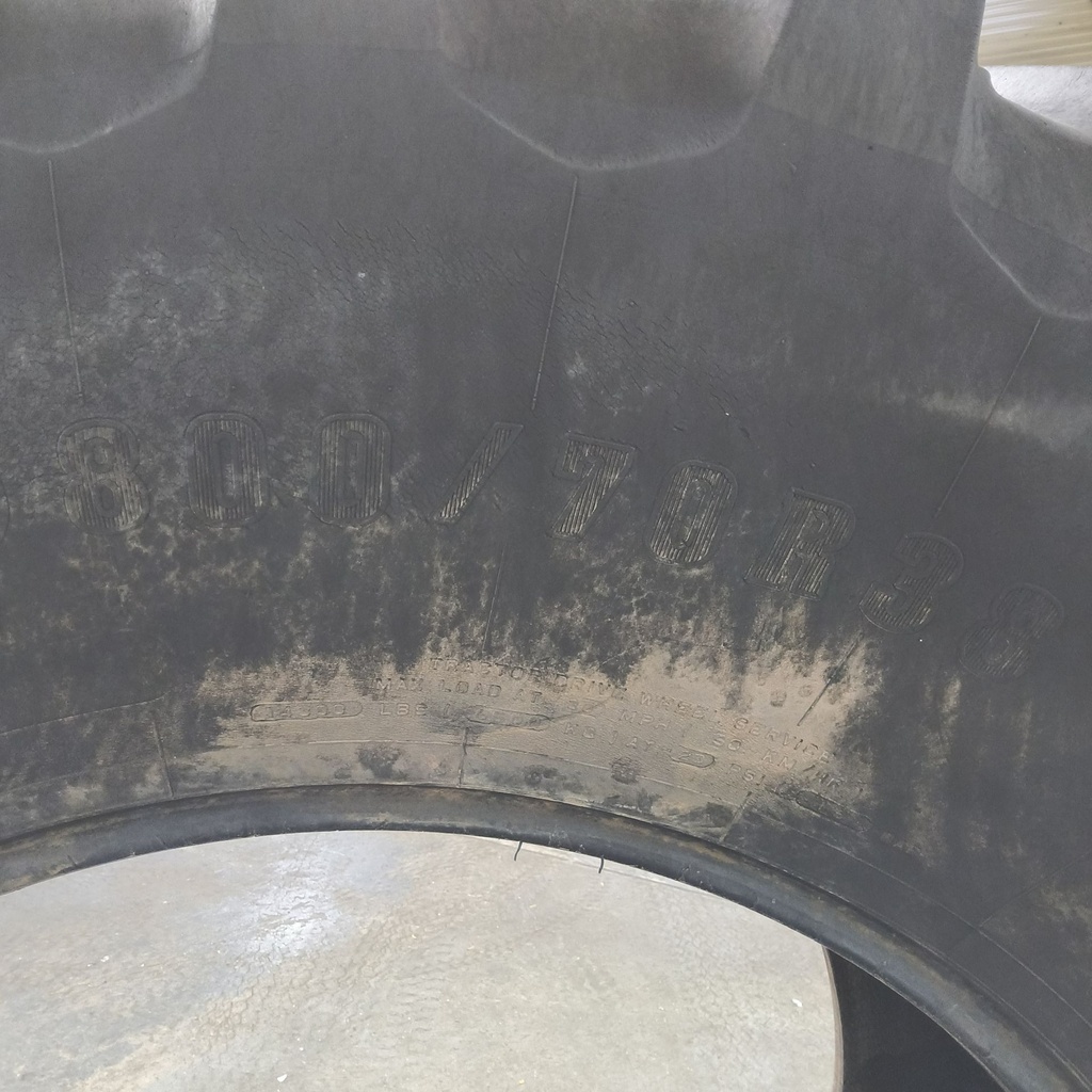 800/70R38 Firestone Radial Deep Tread 23 R-1W 173B 70%