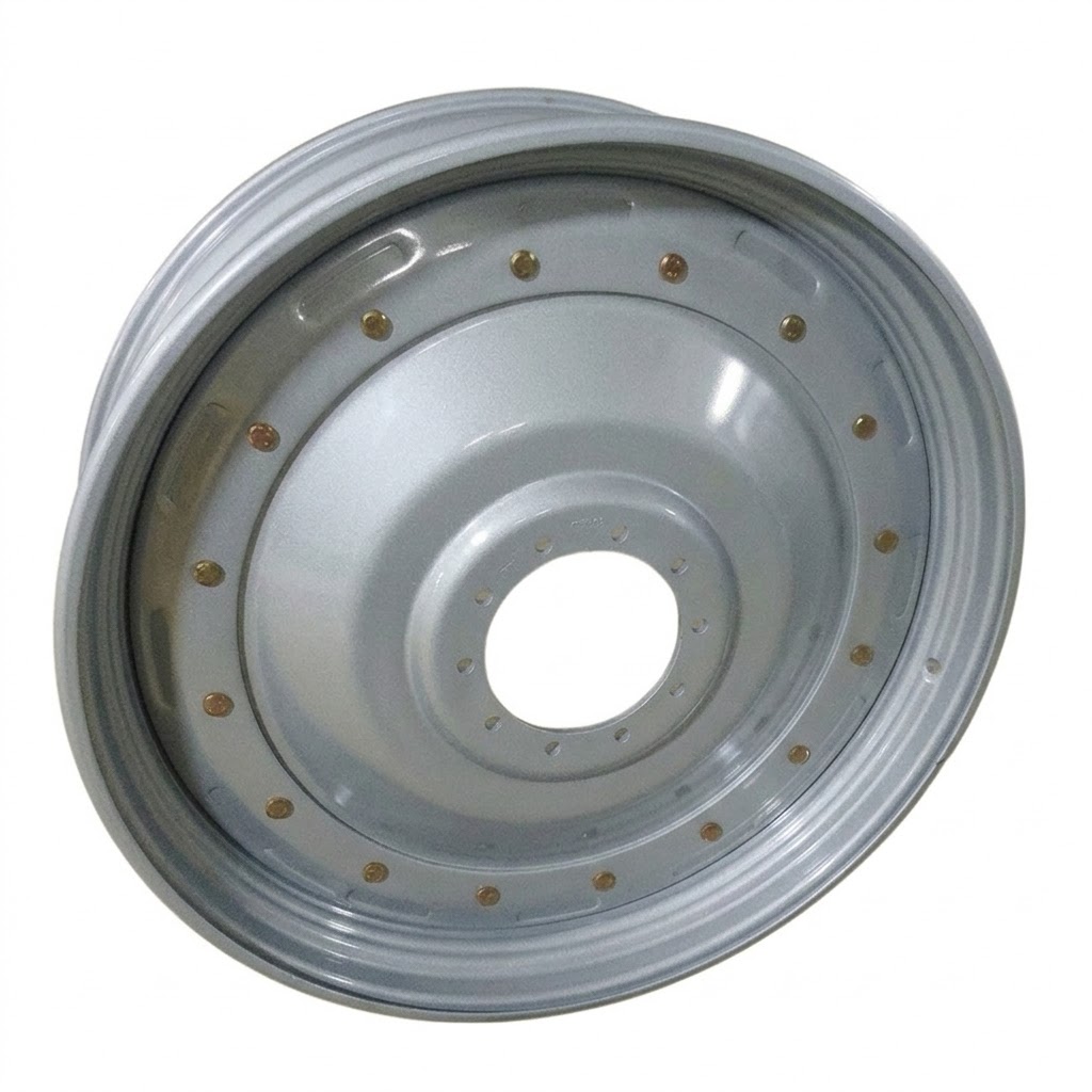 15"W x 50"D, Case IH Silver Mist 10-Hole Formed Plate , 6.88" Offset