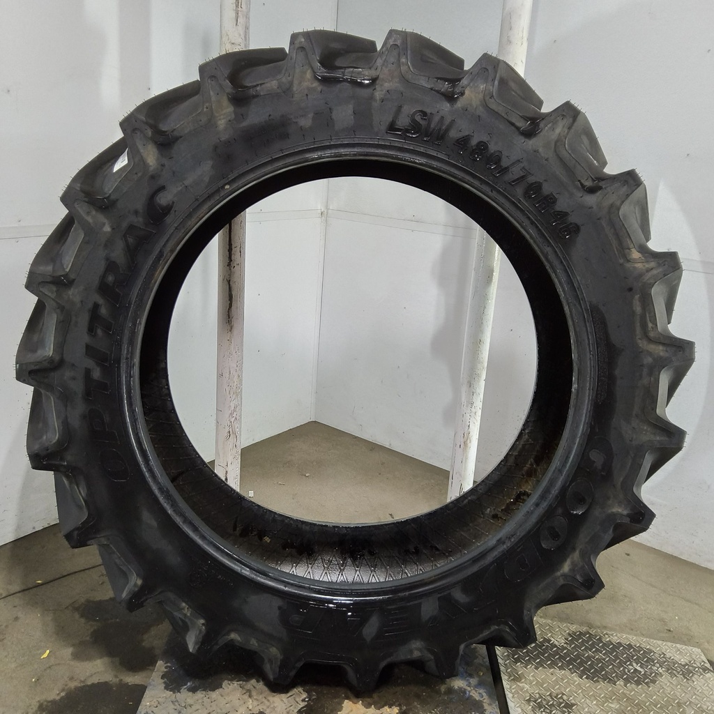 LSW480/70R46 Goodyear Farm Optitrac R-1W 160D 99%
