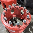 10 to 12-Hole 13.5"L FWD Spacer, Fendt/Agco Red