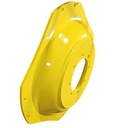 8-Hole Waffle Disc (Groups of 2 Bolts) Center for 38"-54" Rim, John Deere Yellow