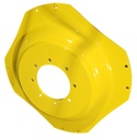 8-Hole Waffle Disc (Groups of 2 Bolts) Center for 38"-54" Rim, John Deere Yellow