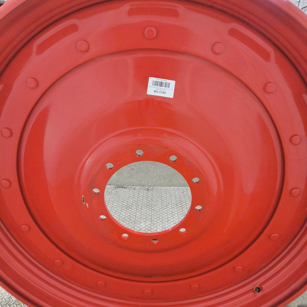 10-Hole Stub Disc Center for 46"-54" Rim, Fendt/Agco Red