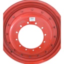 12-Hole Stub Disc Center for 38"-54" Rim, Fendt/Agco Red