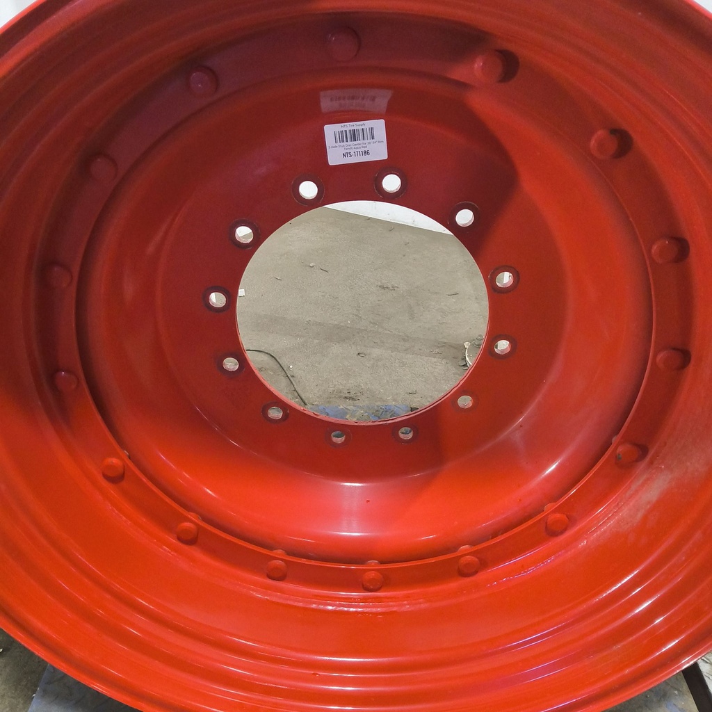 12-Hole Stub Disc Center for 38"-54" Rim, Fendt/Agco Red