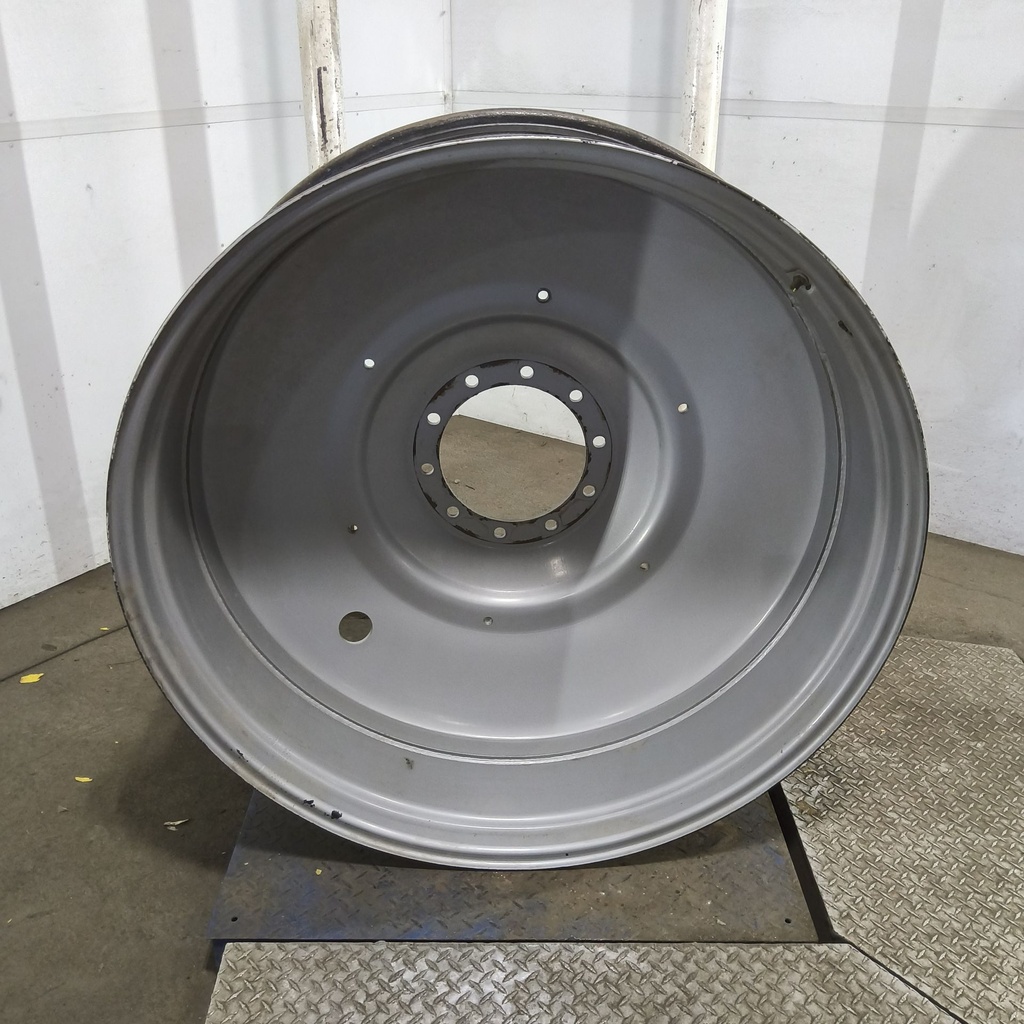16"W x 46"D, Case IH Silver Mist 10-Hole Formed Plate , -9.25" Offset