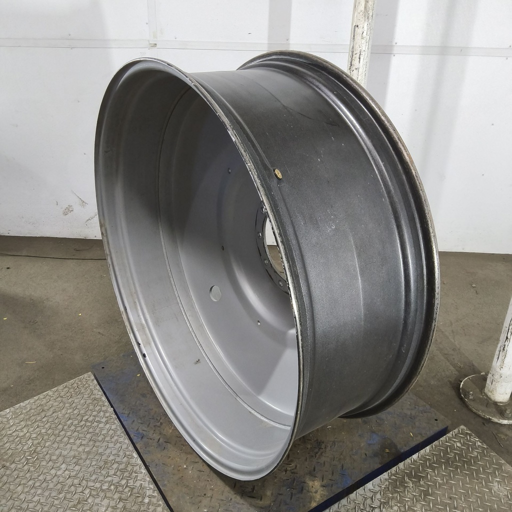 16"W x 46"D, Case IH Silver Mist 10-Hole Formed Plate , -9.25" Offset