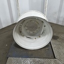 15"W x 30"D, Ford / New Holland White 12-Hole Waffle Wheel (Groups of 3 bolts) , 2.5" Offset