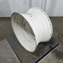 15"W x 30"D, Ford / New Holland White 12-Hole Waffle Wheel (Groups of 3 bolts) , 2.5" Offset