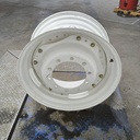 15"W x 30"D, Ford / New Holland White 12-Hole Waffle Wheel (Groups of 3 bolts) , 2.5" Offset
