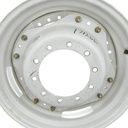 10-Hole Waffle Disc (Groups of 3 Bolts) Center for 28"-30" Rim, Ford / New Holland White