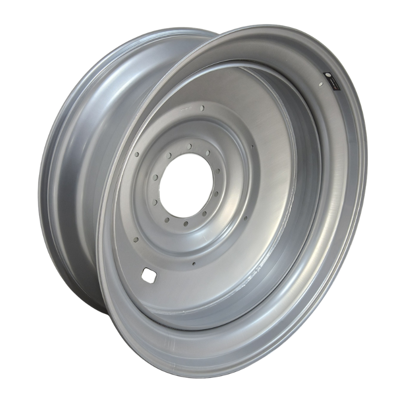16"W x 46"D, Case IH Silver Mist 10-Hole Formed Plate , -9.25" Offset