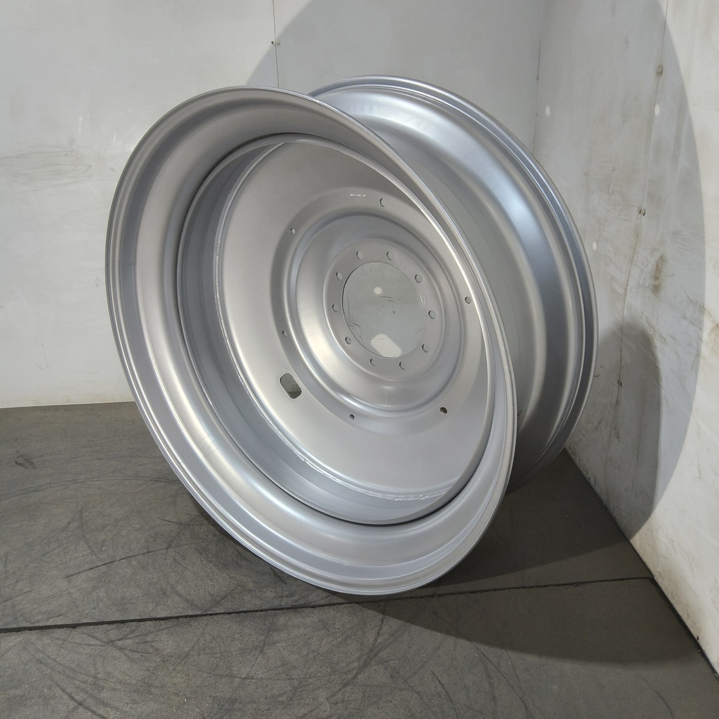16"W x 46"D, Case IH Silver Mist 10-Hole Formed Plate , -9.25" Offset