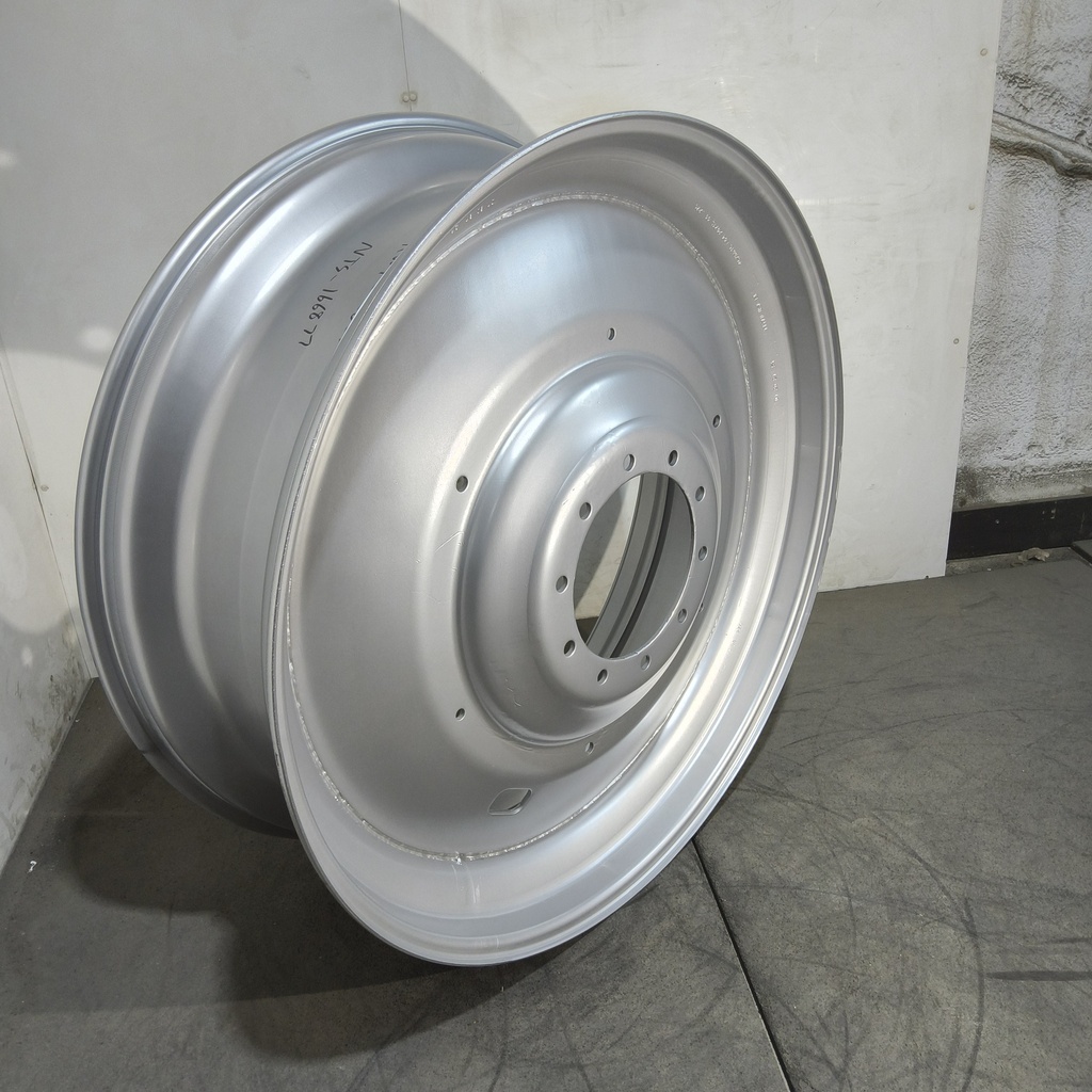 16"W x 46"D, Case IH Silver Mist 10-Hole Formed Plate , -9.25" Offset