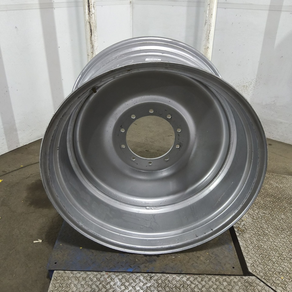 23"W x 38"D, Case IH Silver Mist 10-Hole Formed Plate , -3.12" Offset