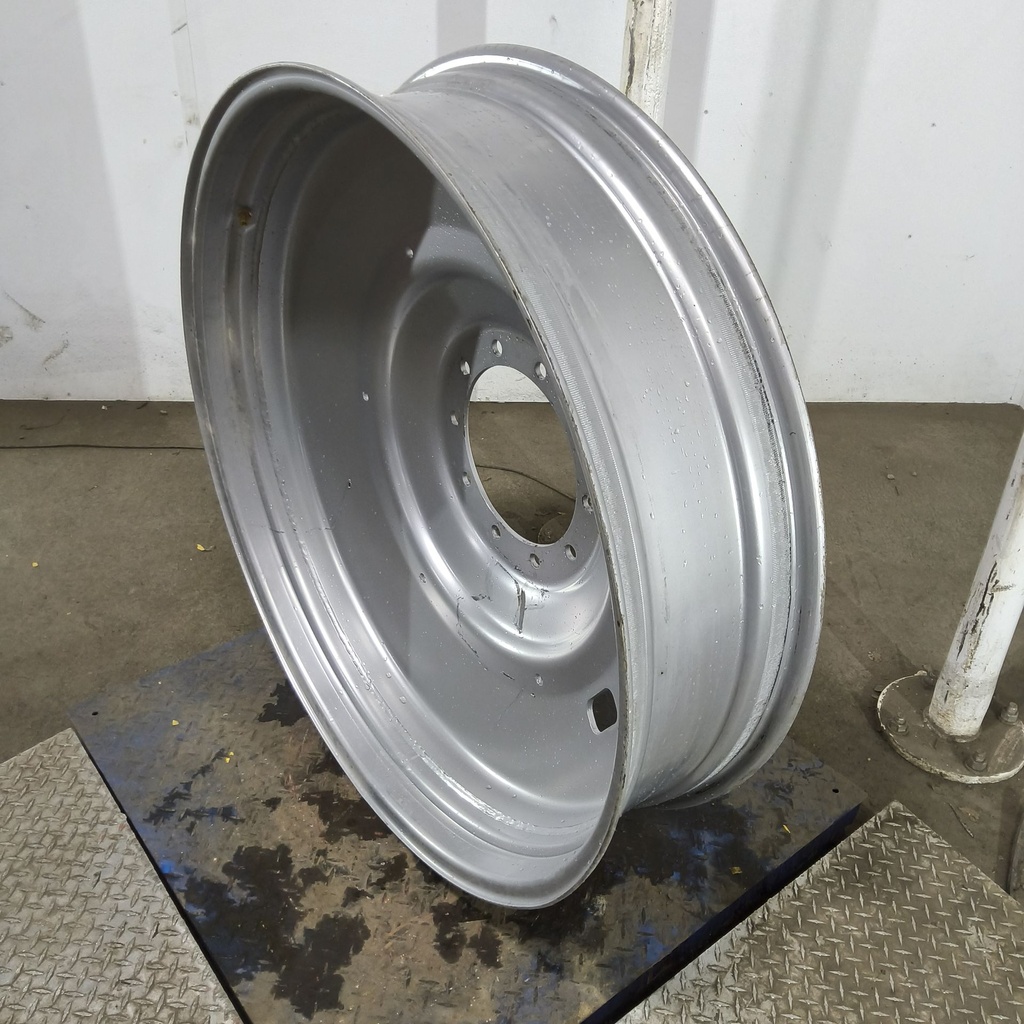 10"W x 42"D, Case IH Silver Mist 10-Hole Formed Plate , -5.88" Offset