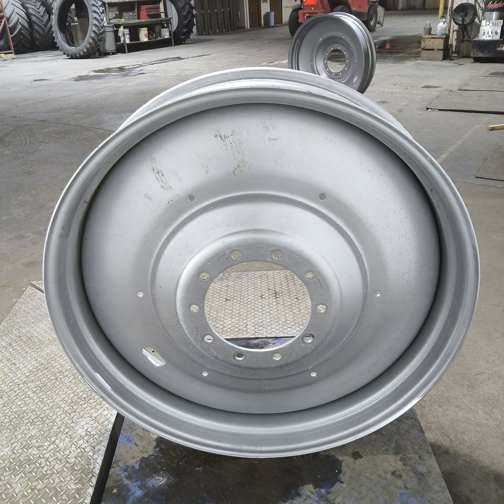 10"W x 42"D, Case IH Silver Mist 10-Hole Formed Plate , -5.88" Offset