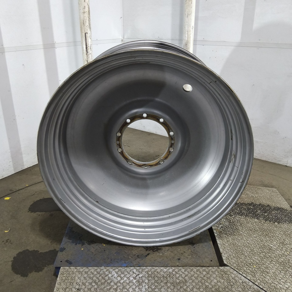 25"W x 46"D, Case IH Silver Mist 10-Hole Bubble Disc , -1.38" Offset
