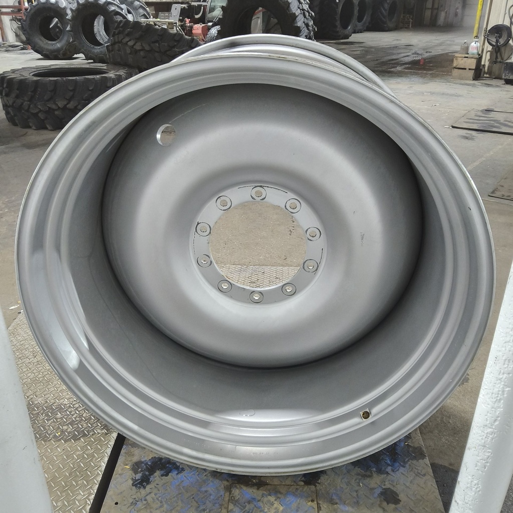 25"W x 46"D, Case IH Silver Mist 10-Hole Bubble Disc , -1.38" Offset