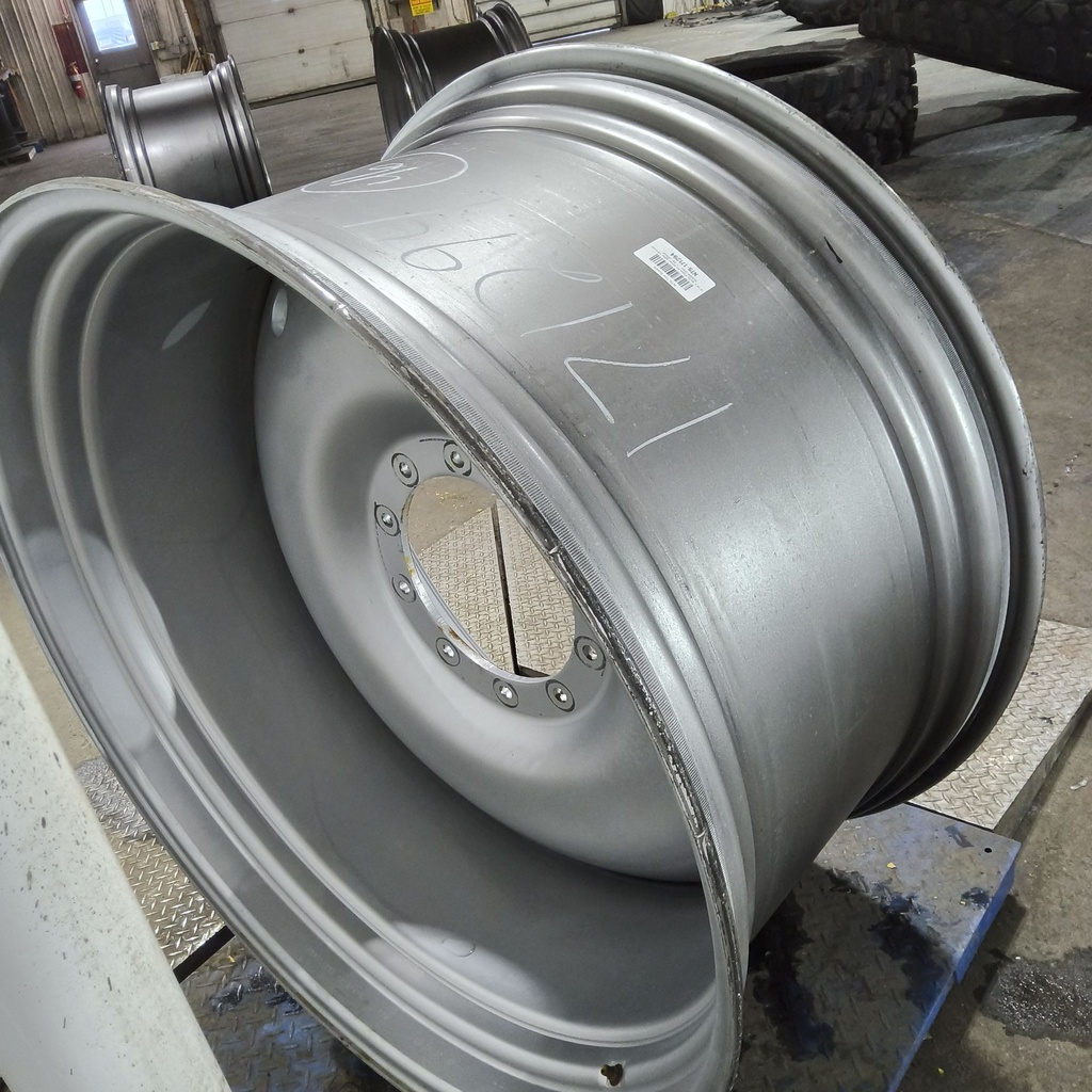 25"W x 46"D, Case IH Silver Mist 10-Hole Bubble Disc , -1.38" Offset