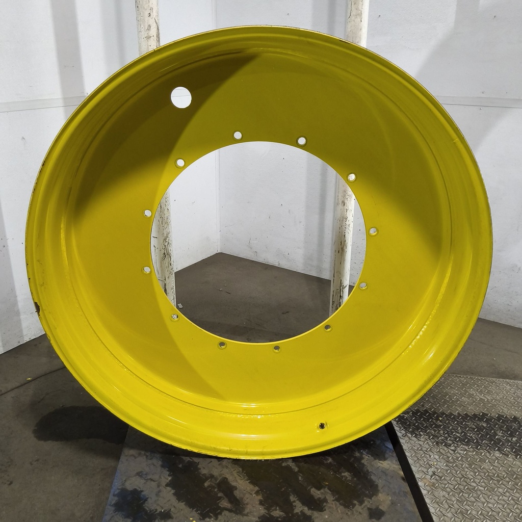 12"W x 54"D, John Deere Yellow 12-Hole Stub Disc , -3.25" Offset